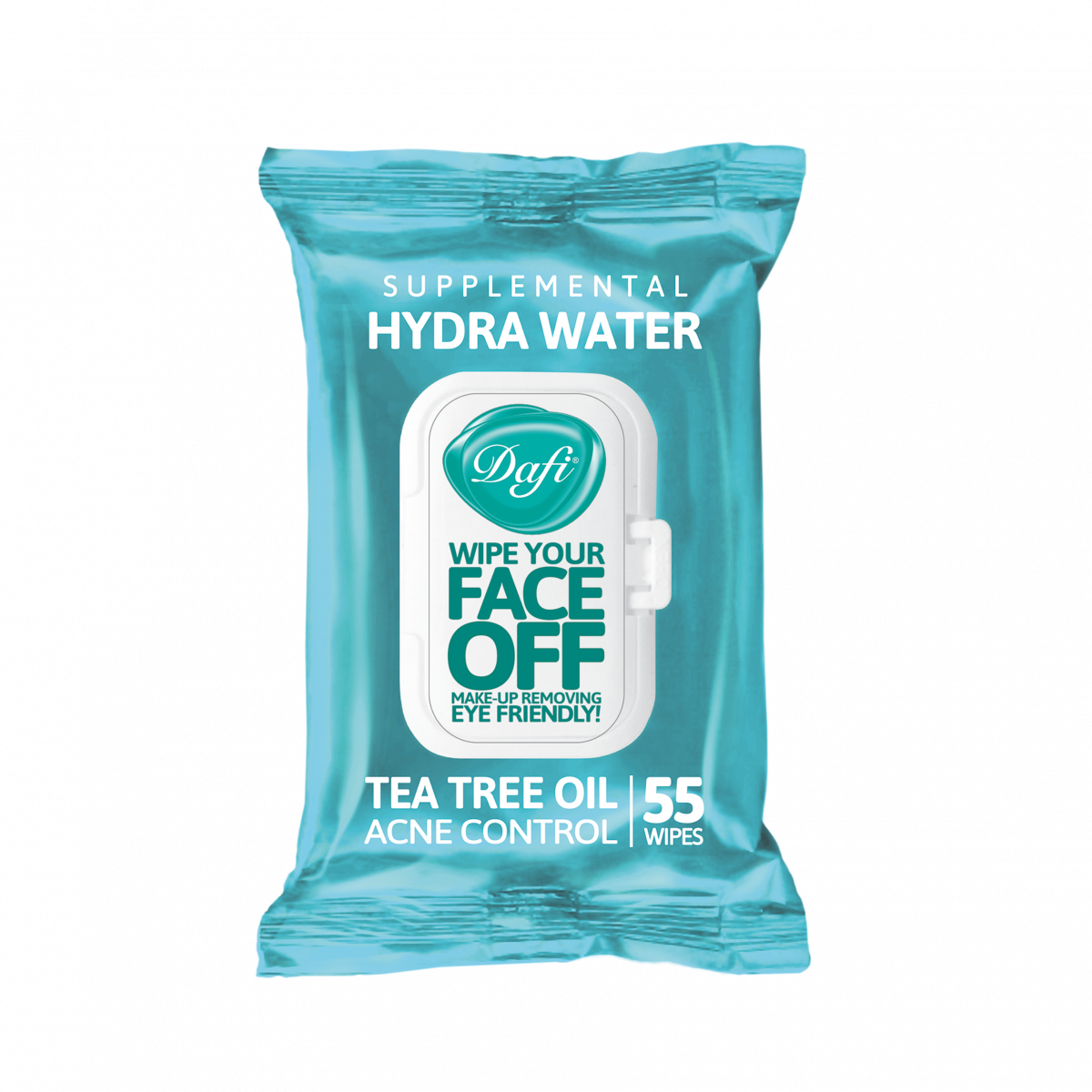 Dafi Makeup Remover Hydra Water Wet Wipes