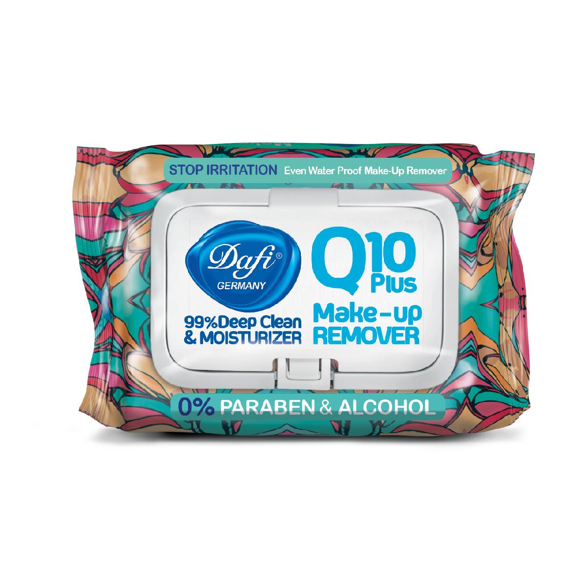 Dafi Q10 Stop Irritation Makeup Remover Wet Wipes